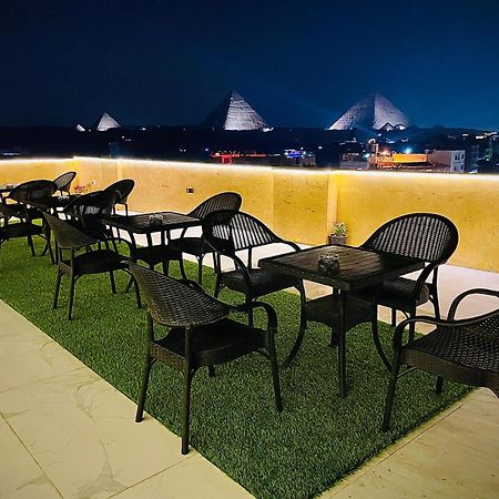 Palm Pyramids View Inn Kafret el-Gabal Exteriör bild